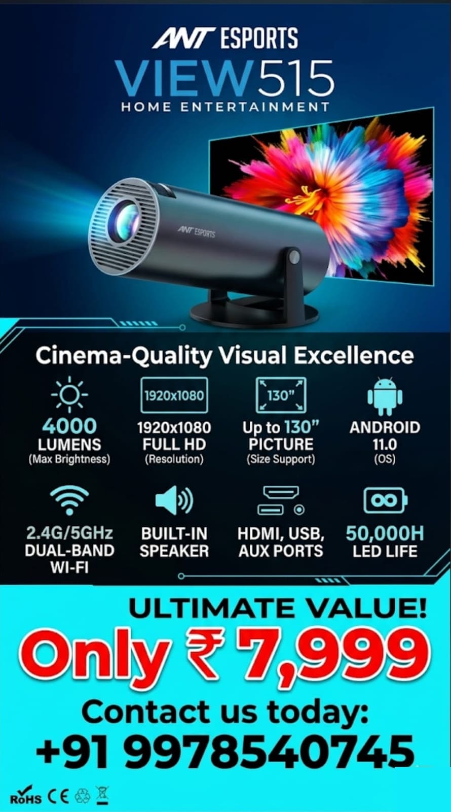 Ant Esports View515 Home Entertainment