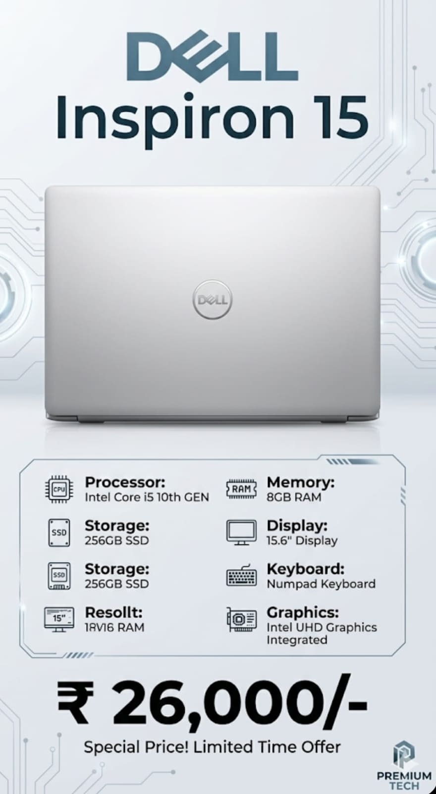 Dell Inspiron 15 Laptop